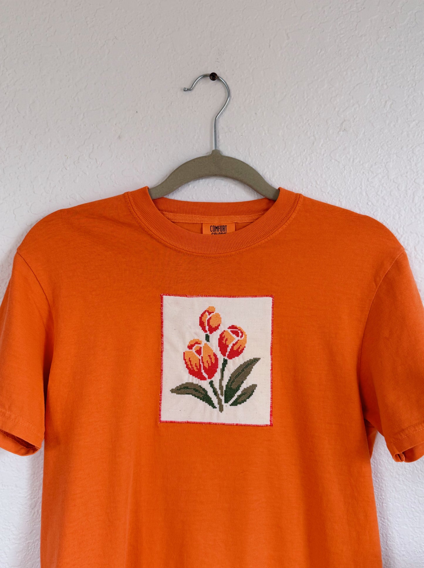 Orange Tulip Shirt (S)