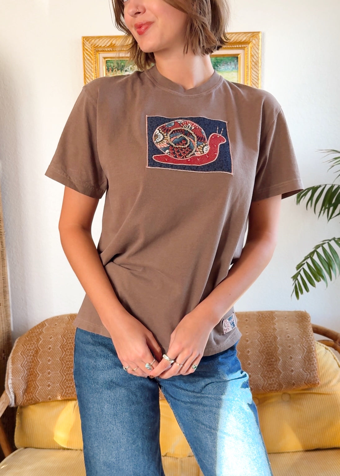 Brown Snail Tee (M)