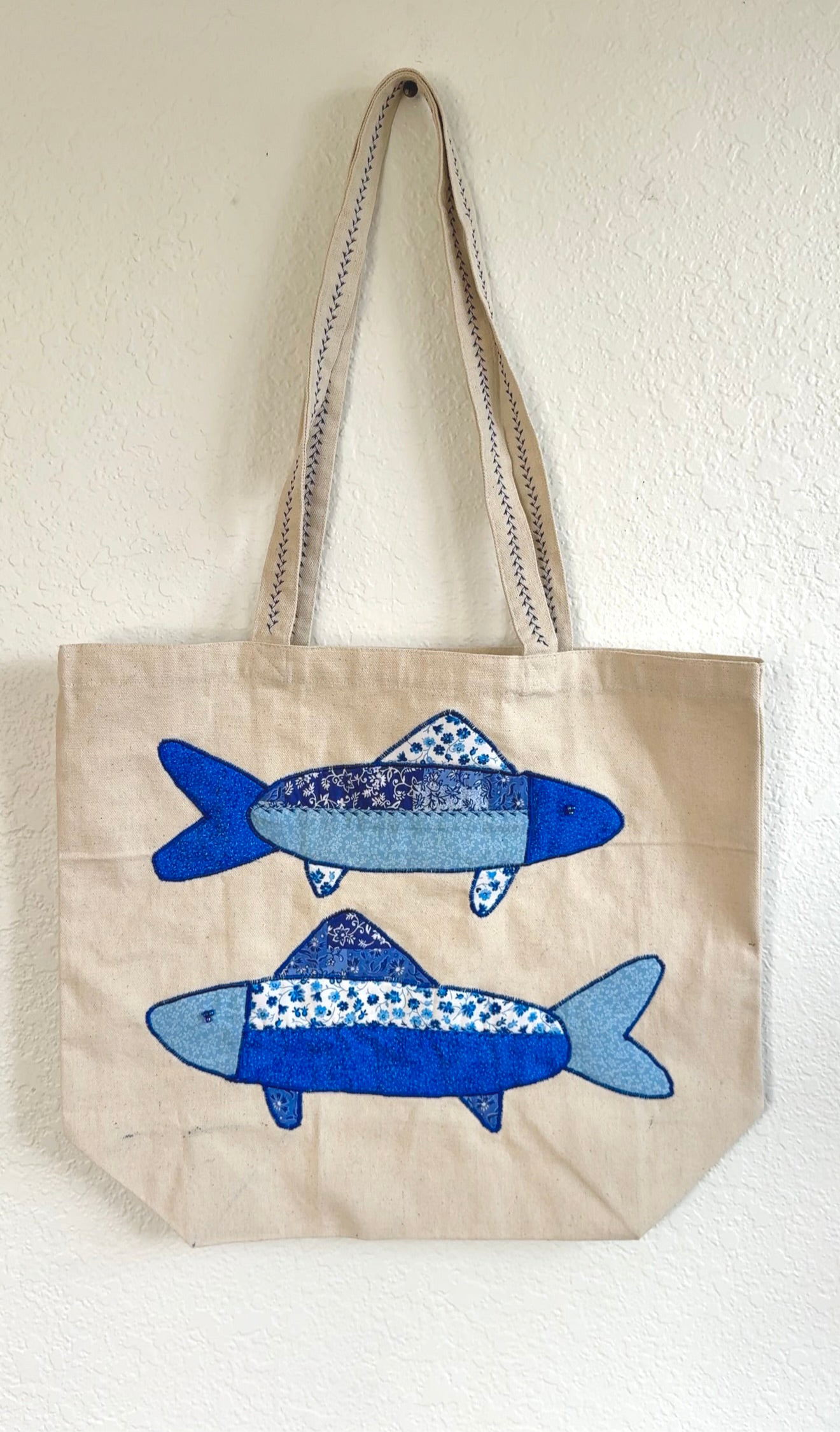 Blue Fish Tote