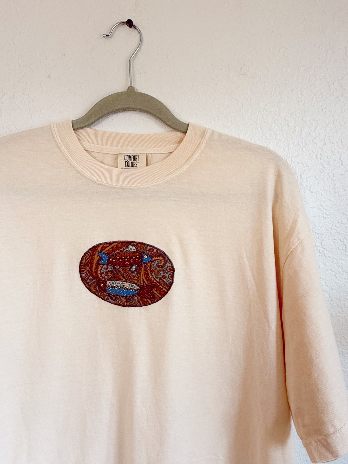 Paisley Fish Tee (XL)