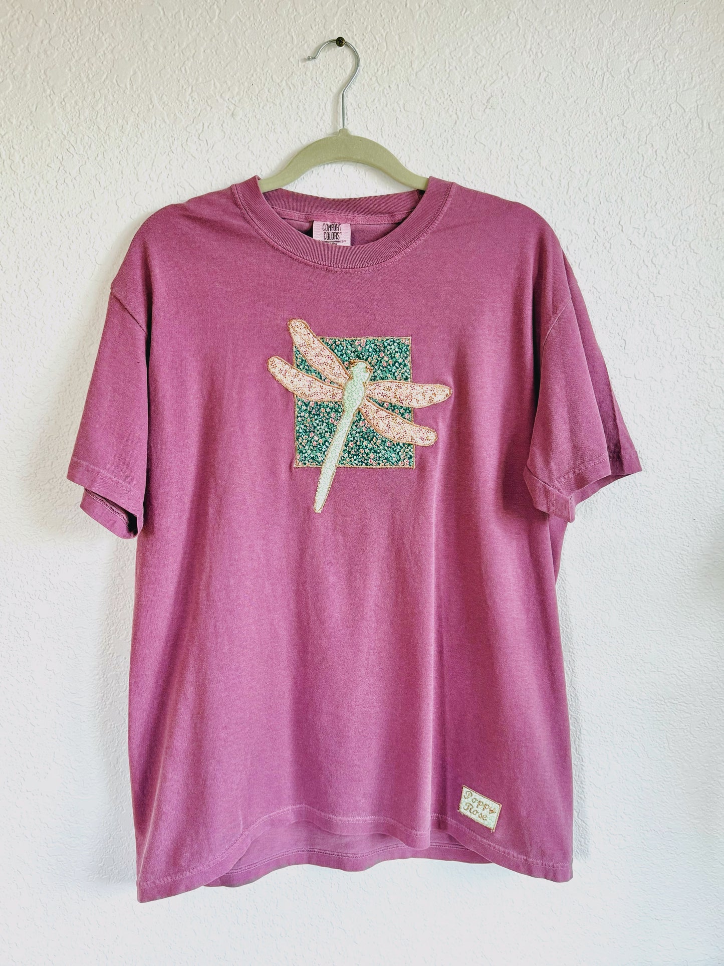 Mauve Dragonfly Tee (L)