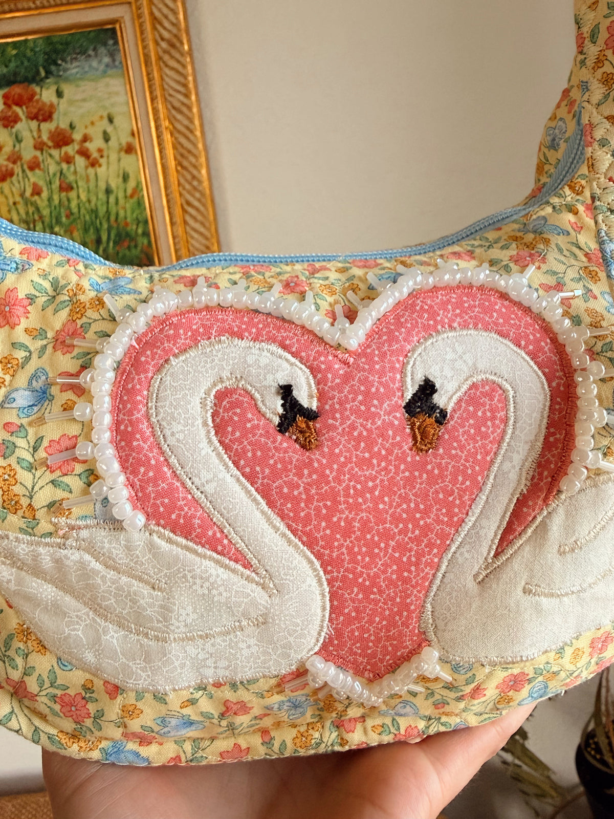 Butter Butterfly Swan Purse