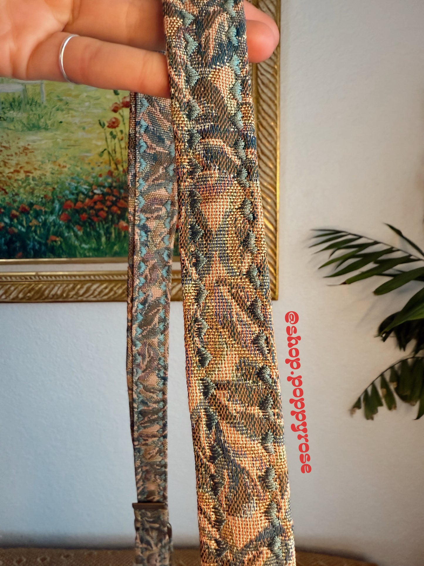 Golden Bronze Swan Purse