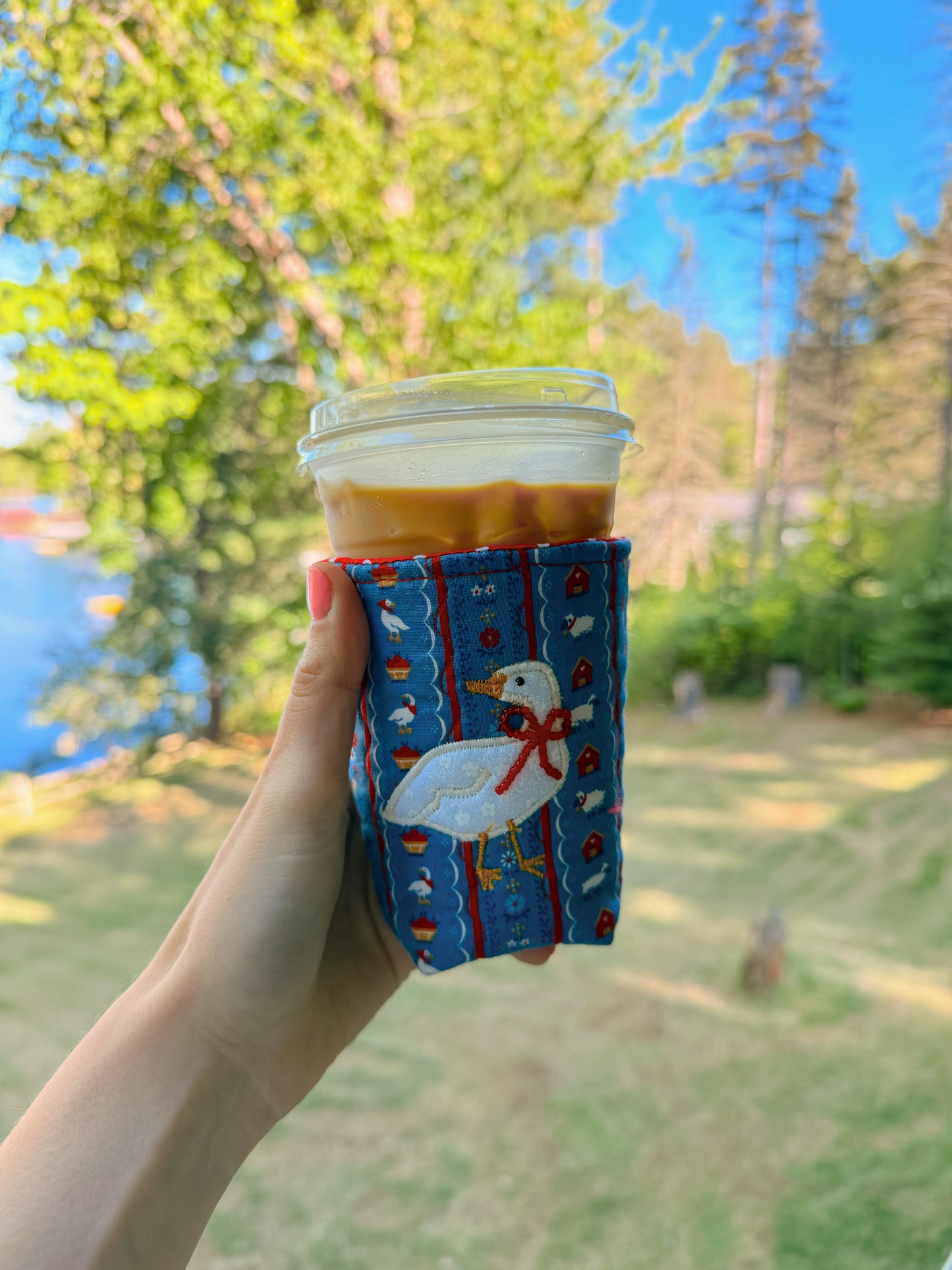 Goose Coffee Coozie