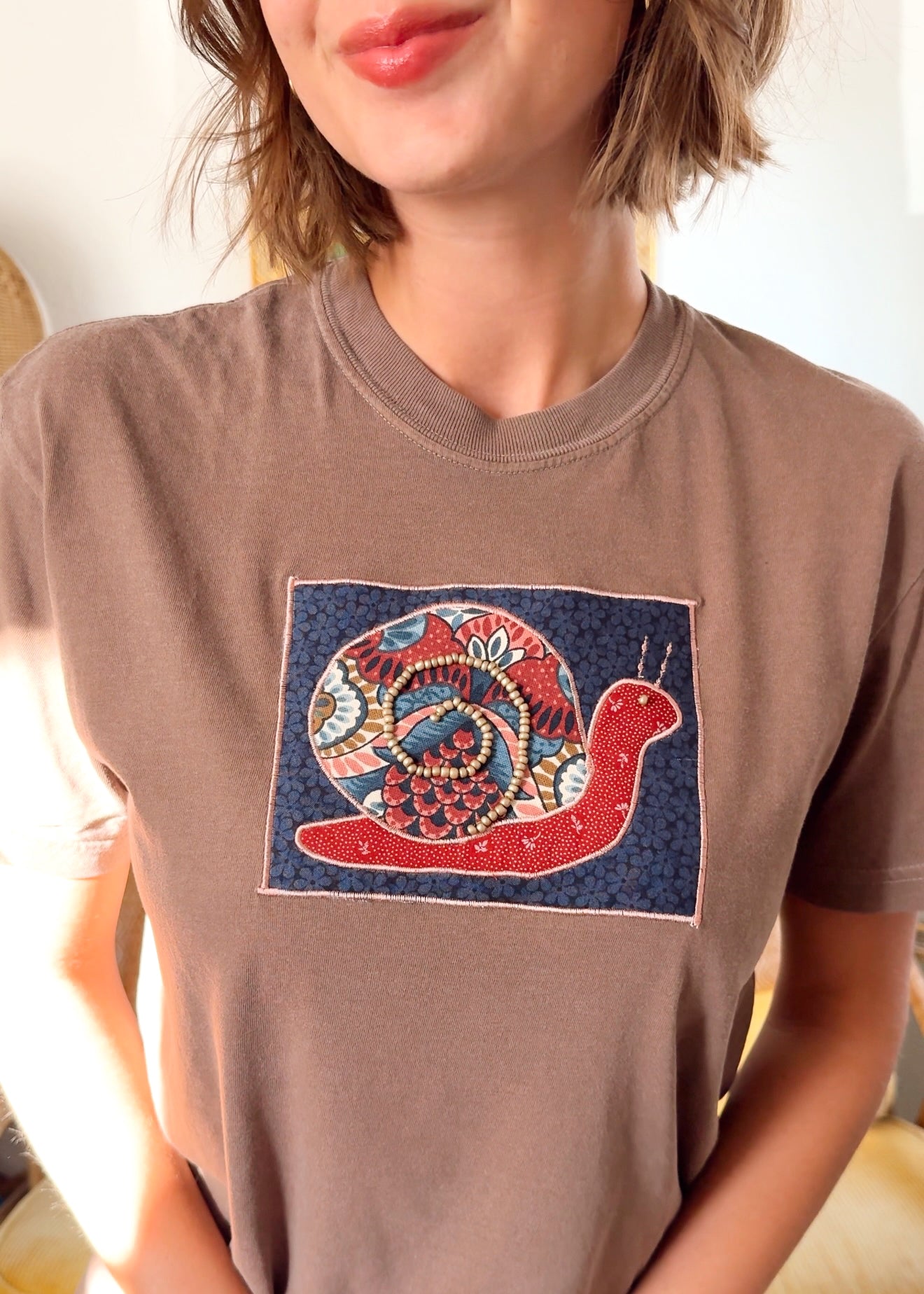 Brown Snail Tee (M)