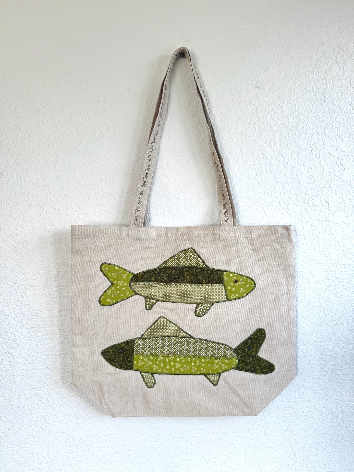 Olive Fish Tote