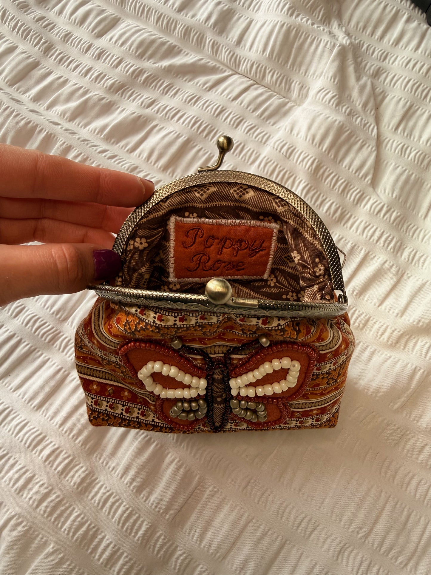 70’s Butterfly Princess Pouch