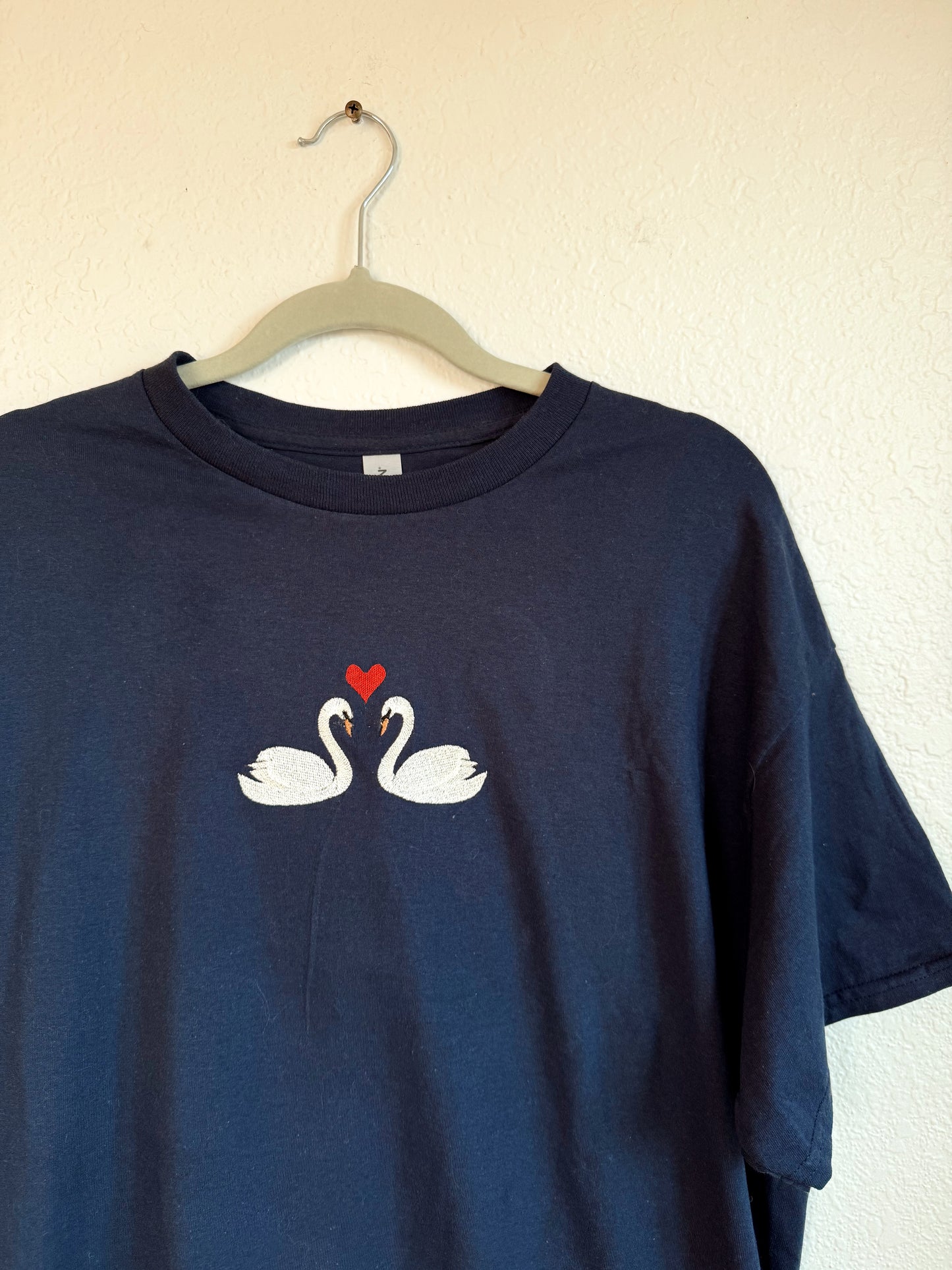 Navy Swan Tee (XL)