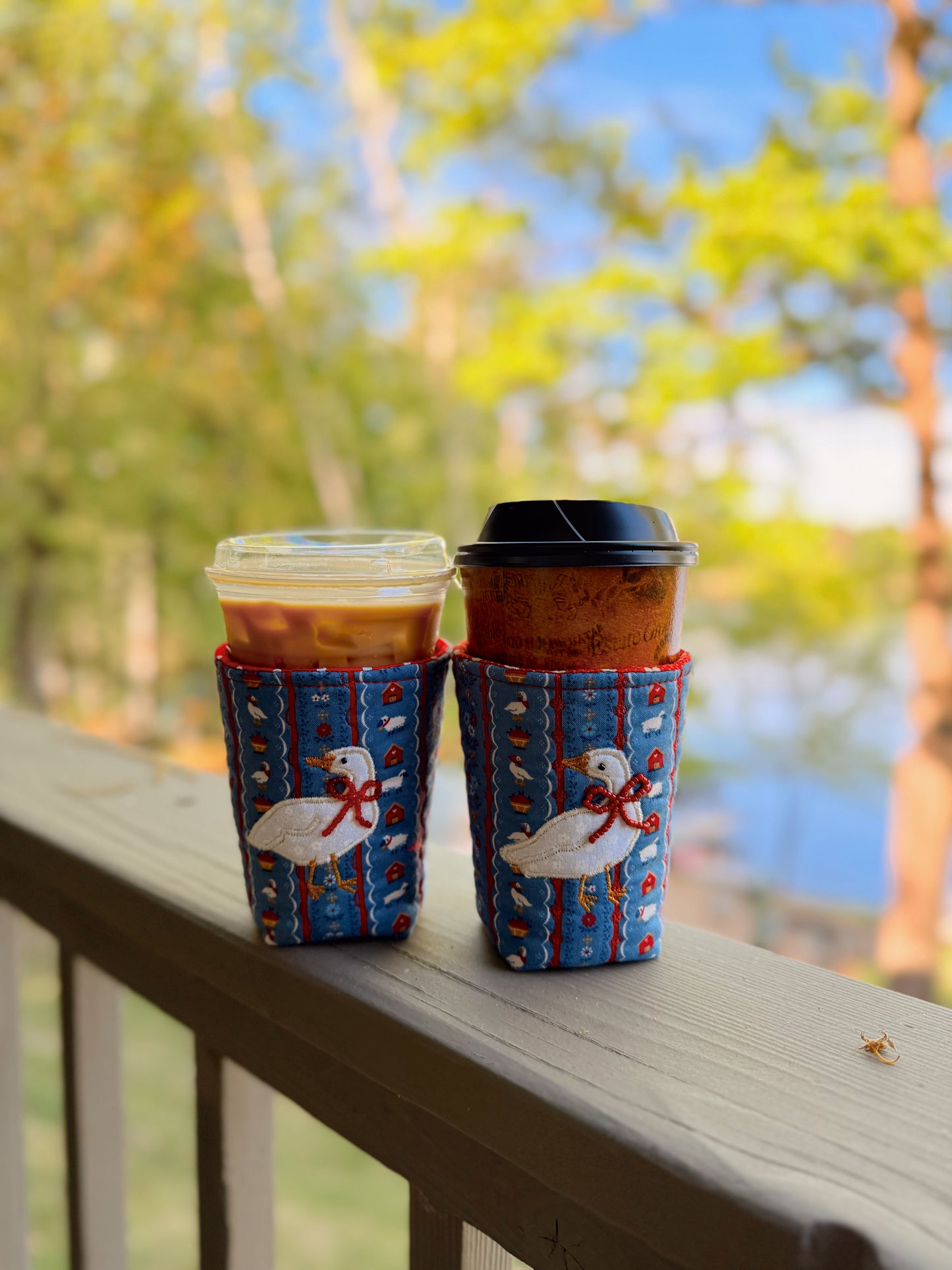 Goose Coffee Coozie