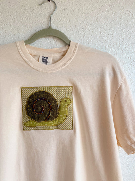 Green Snail Tee (L)