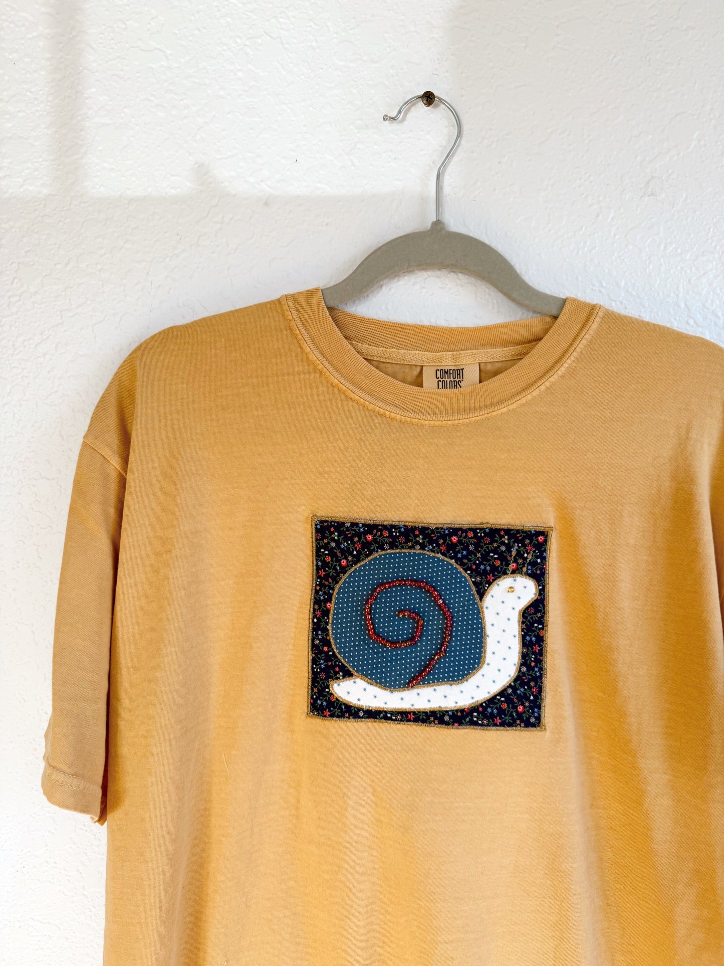 Yellow Snail Tee (L)