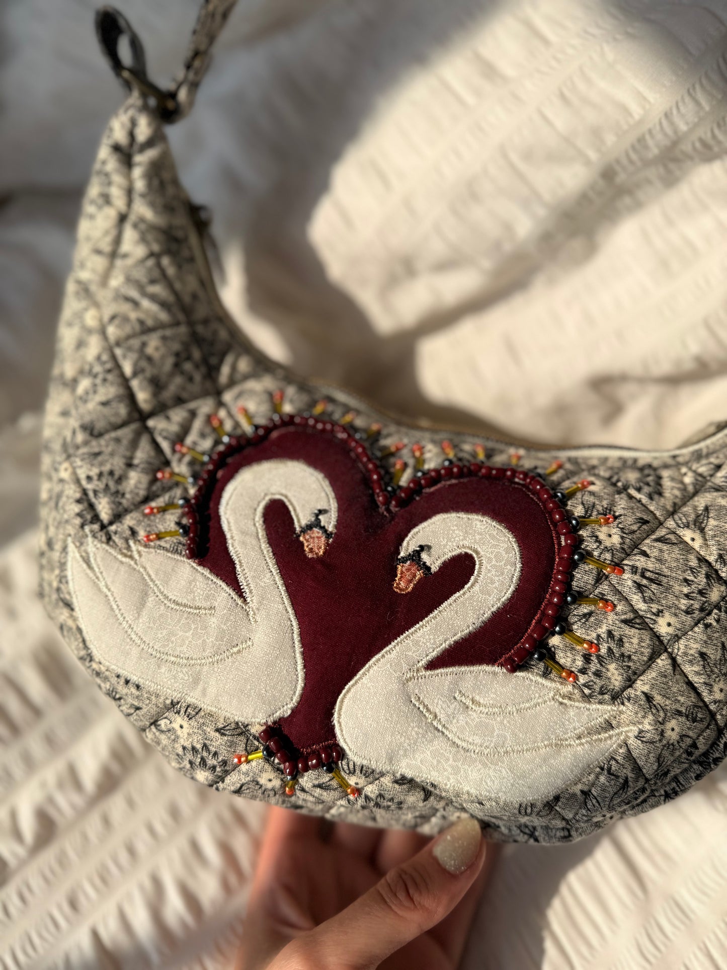 Mulberry Swan Purse