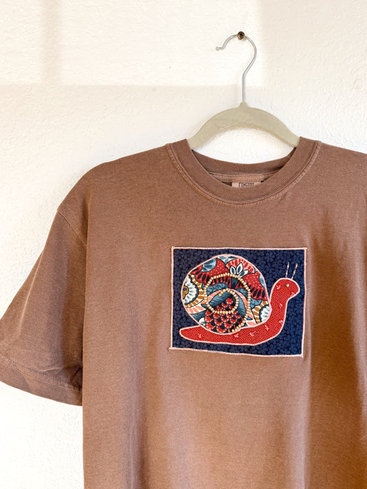 Brown Snail Tee (M)