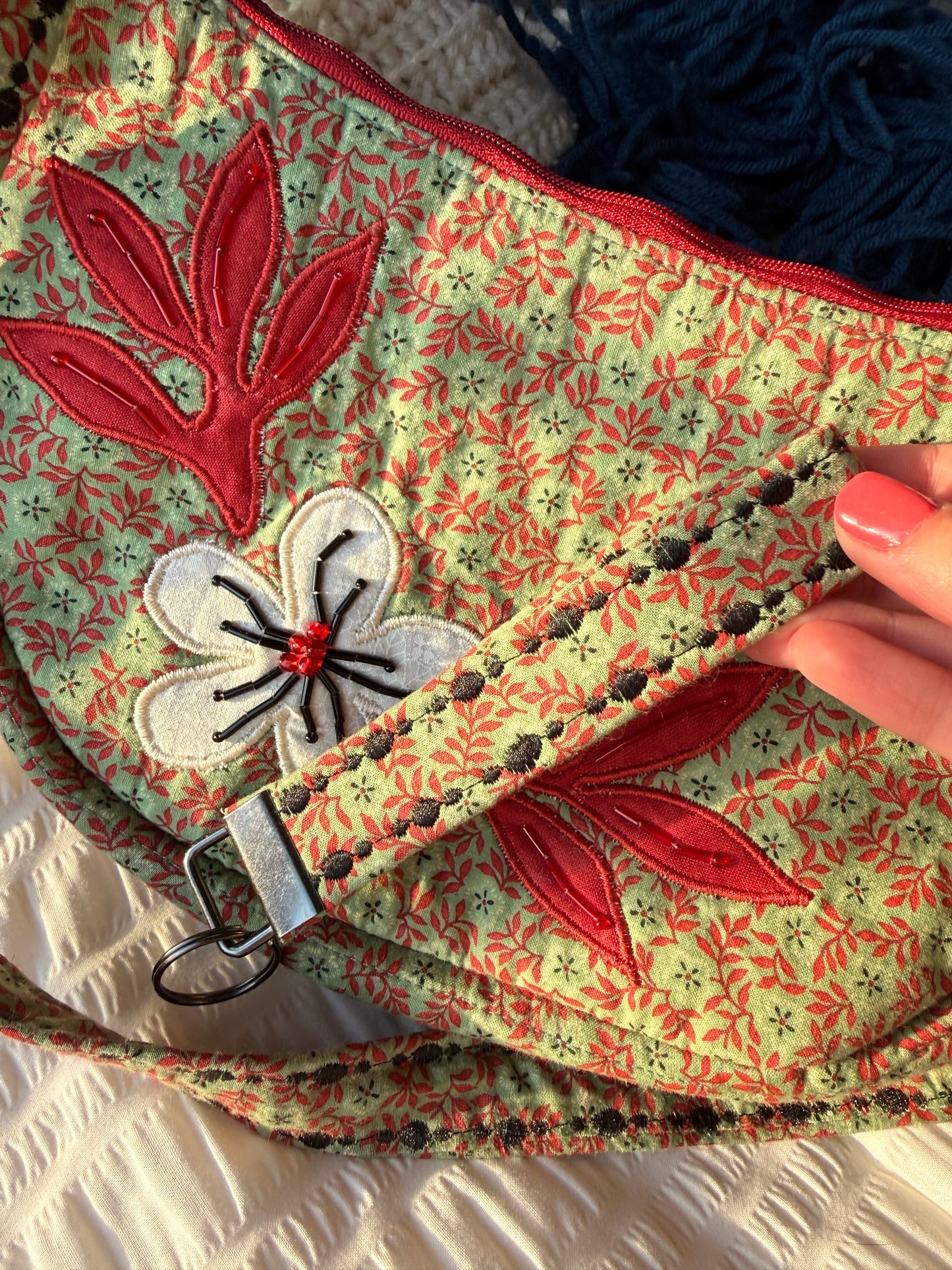 Cherry Blossom Purse & Wristlet