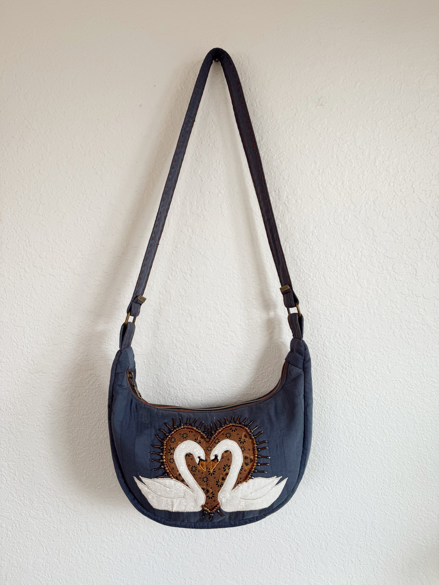 Copper Swan Purse
