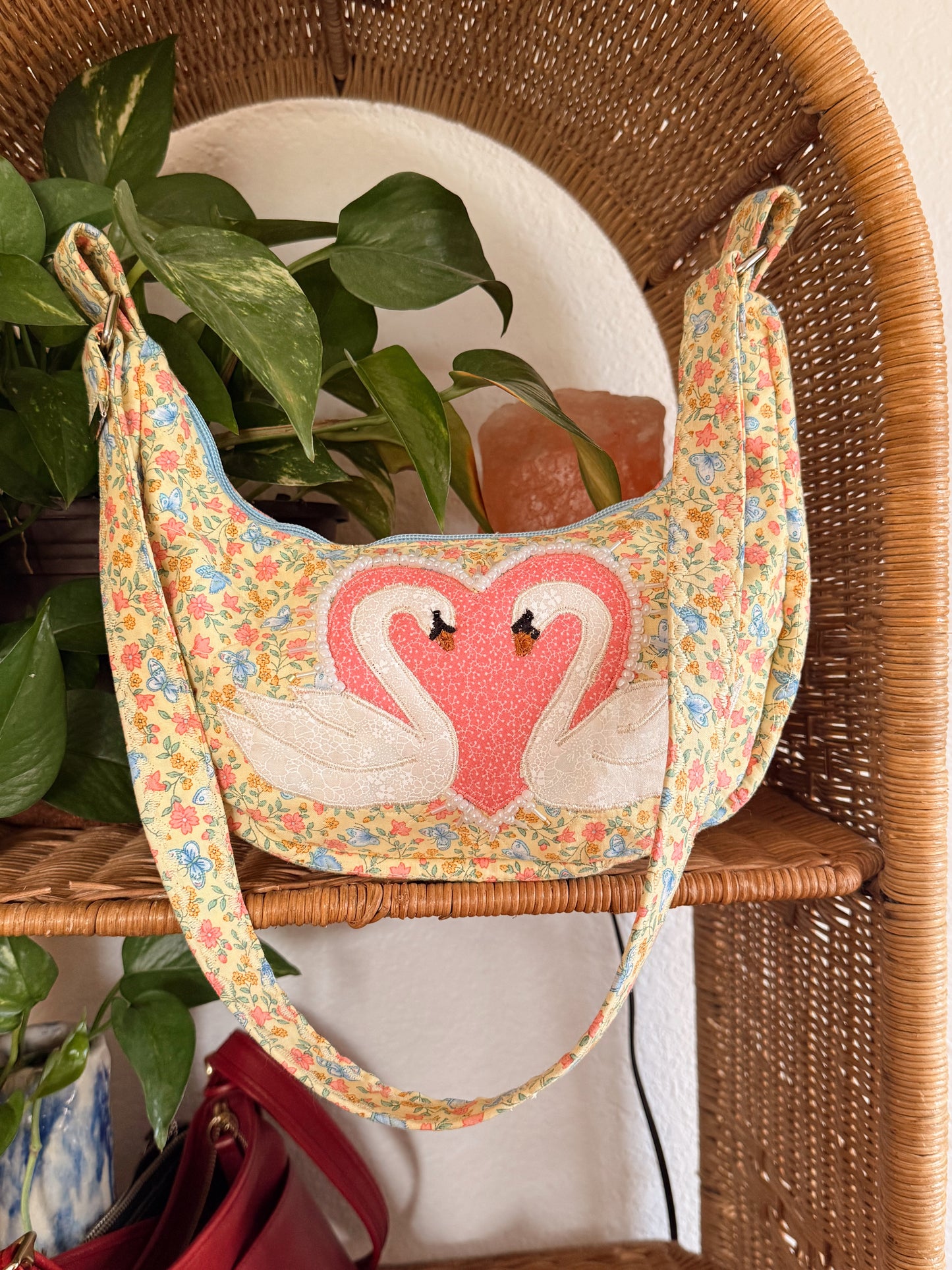 Butter Butterfly Swan Purse