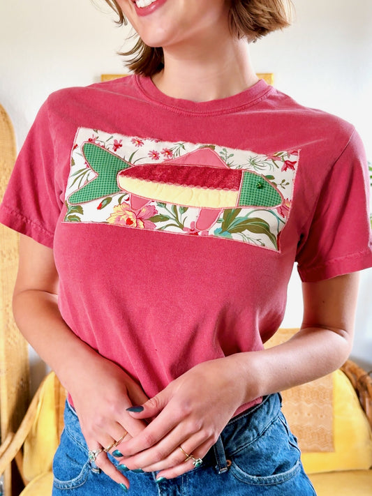 Raspberry Fish Tee (S)