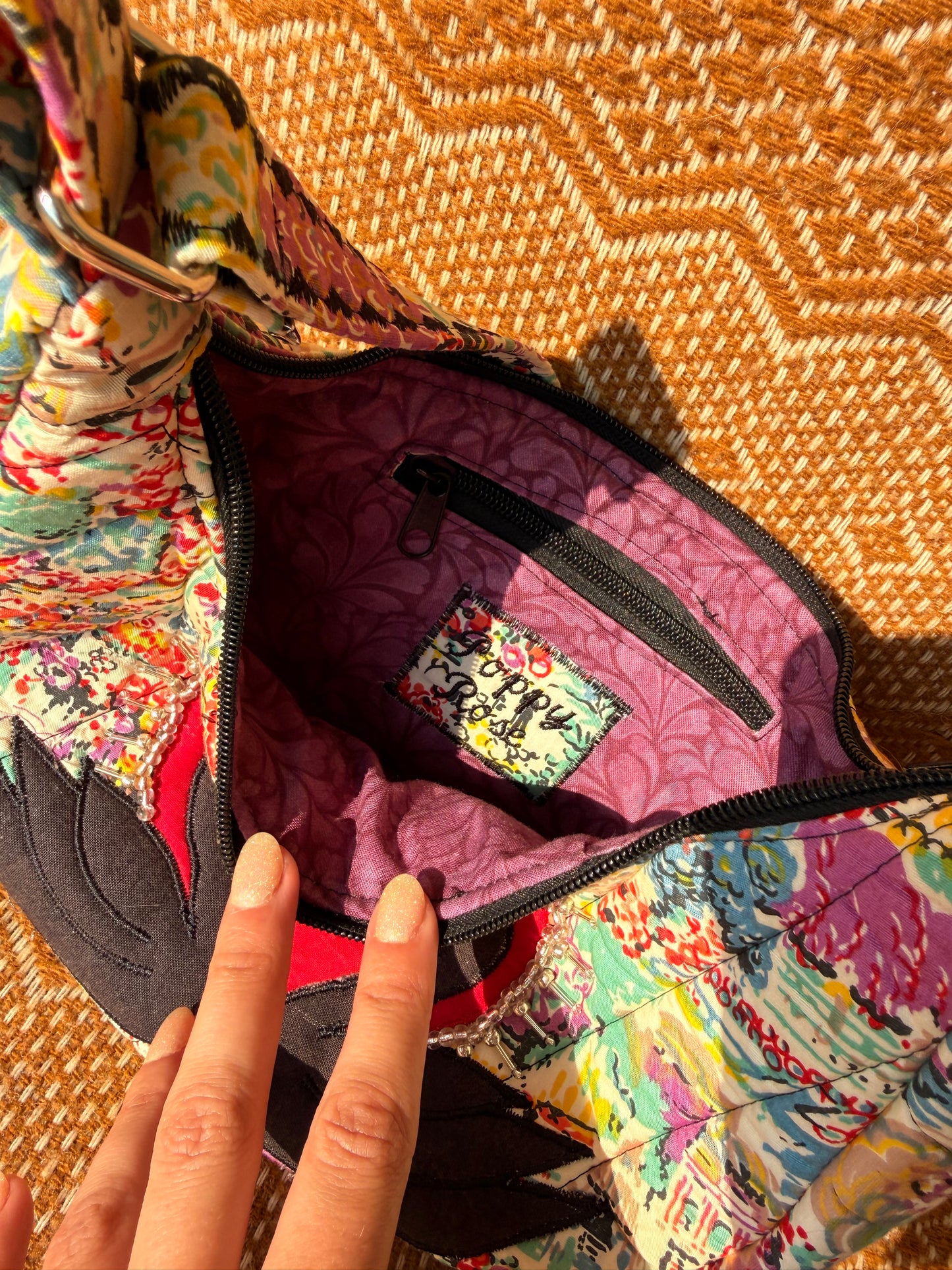City Scene Swan Purse