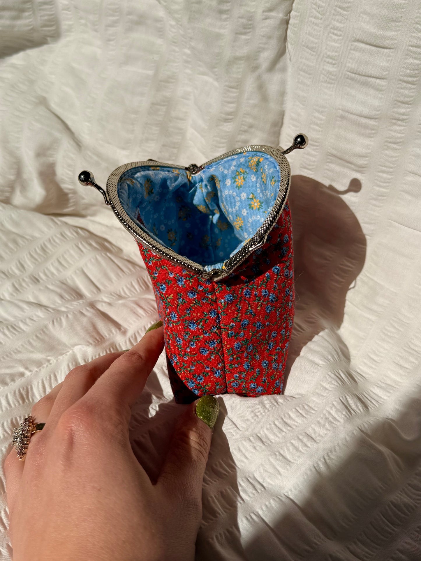 Cherry Flower Princess Purse