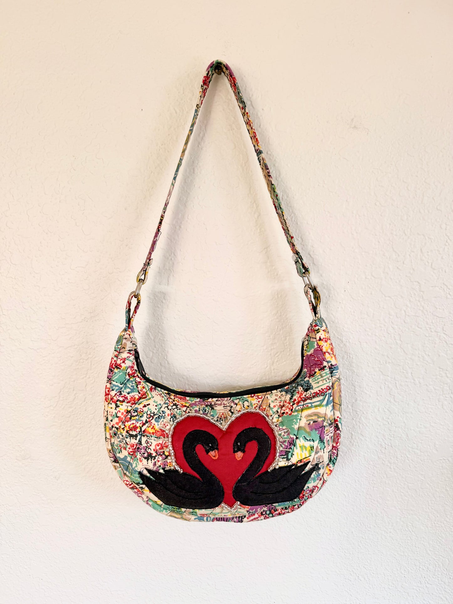 City Scene Swan Purse