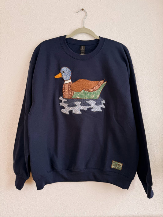 Navy Duck Crew (L)