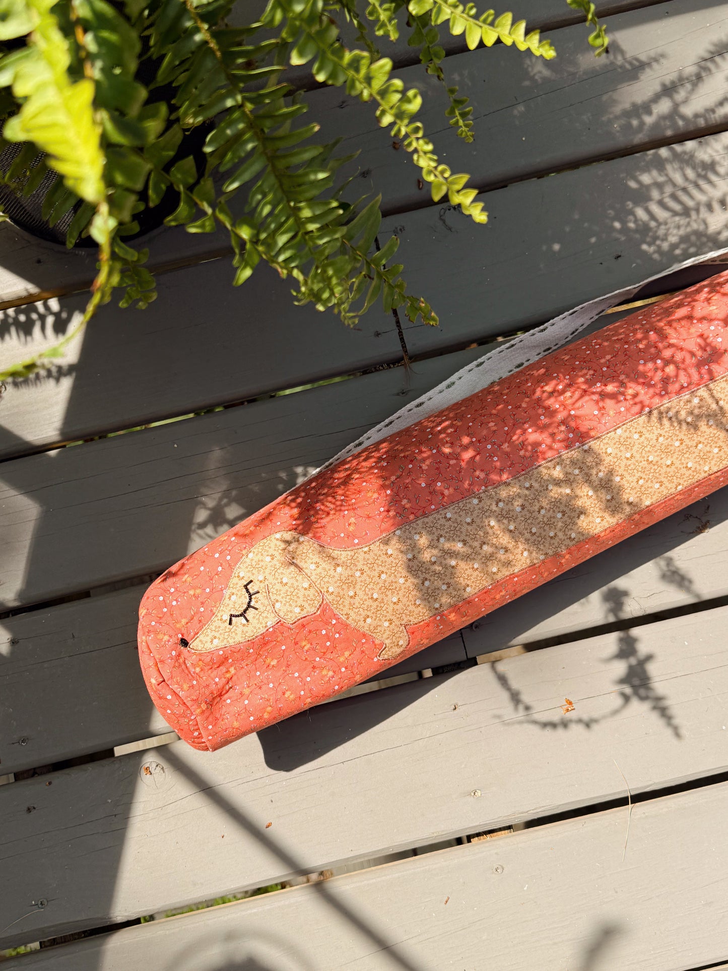 Clementine Weenie Yoga Mat Bag