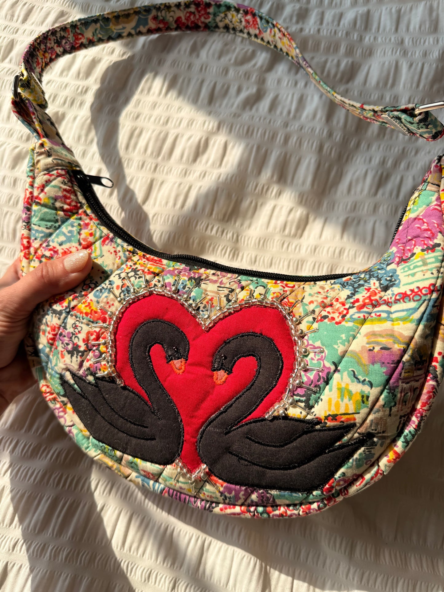 City Scene Swan Purse