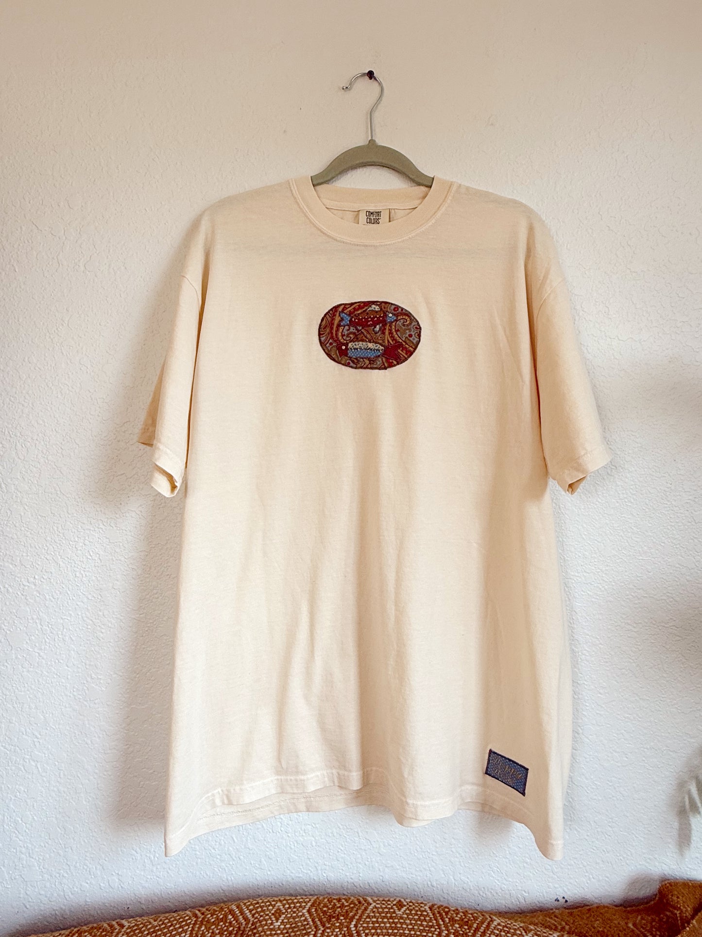 Paisley Fish Tee (XL)