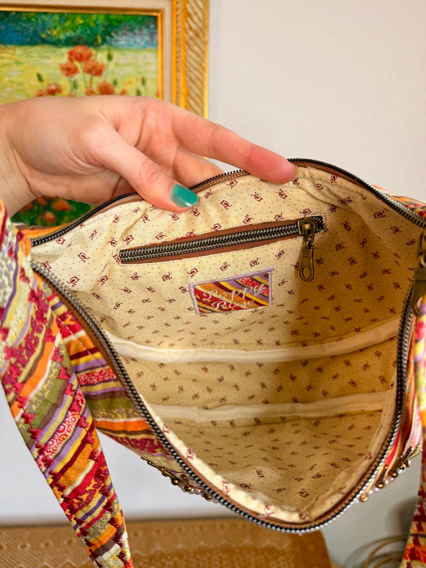 Boho Swan Purse