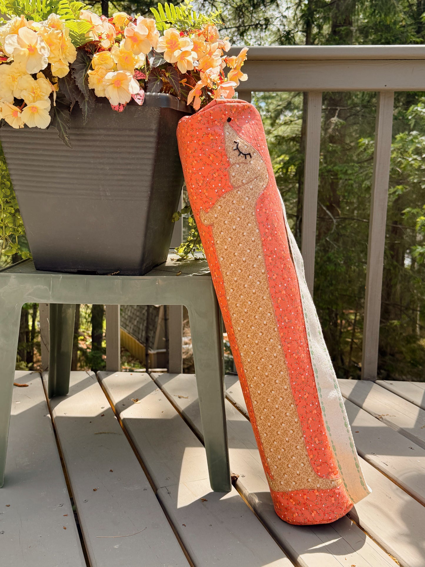 Clementine Weenie Yoga Mat Bag
