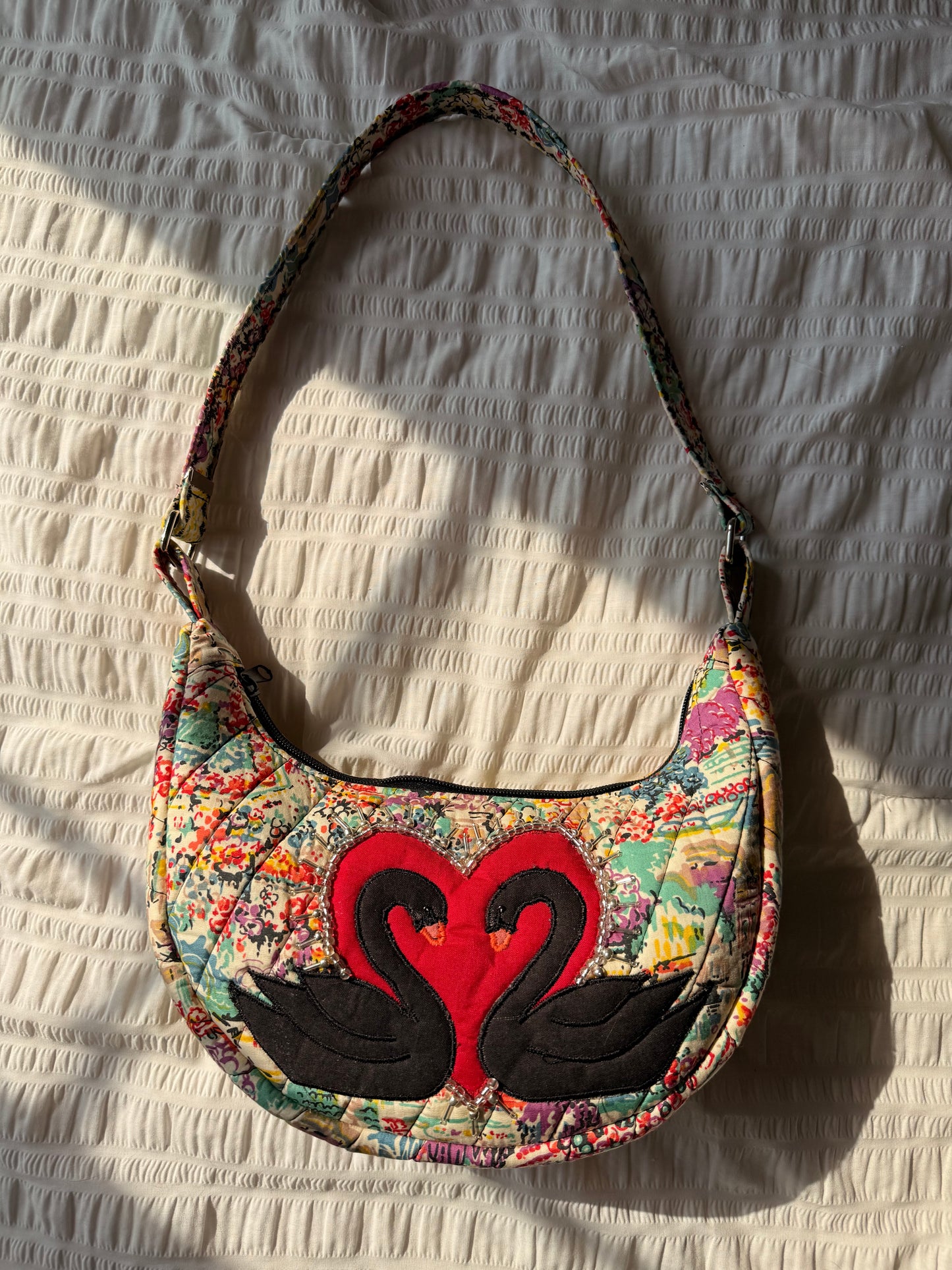 City Scene Swan Purse