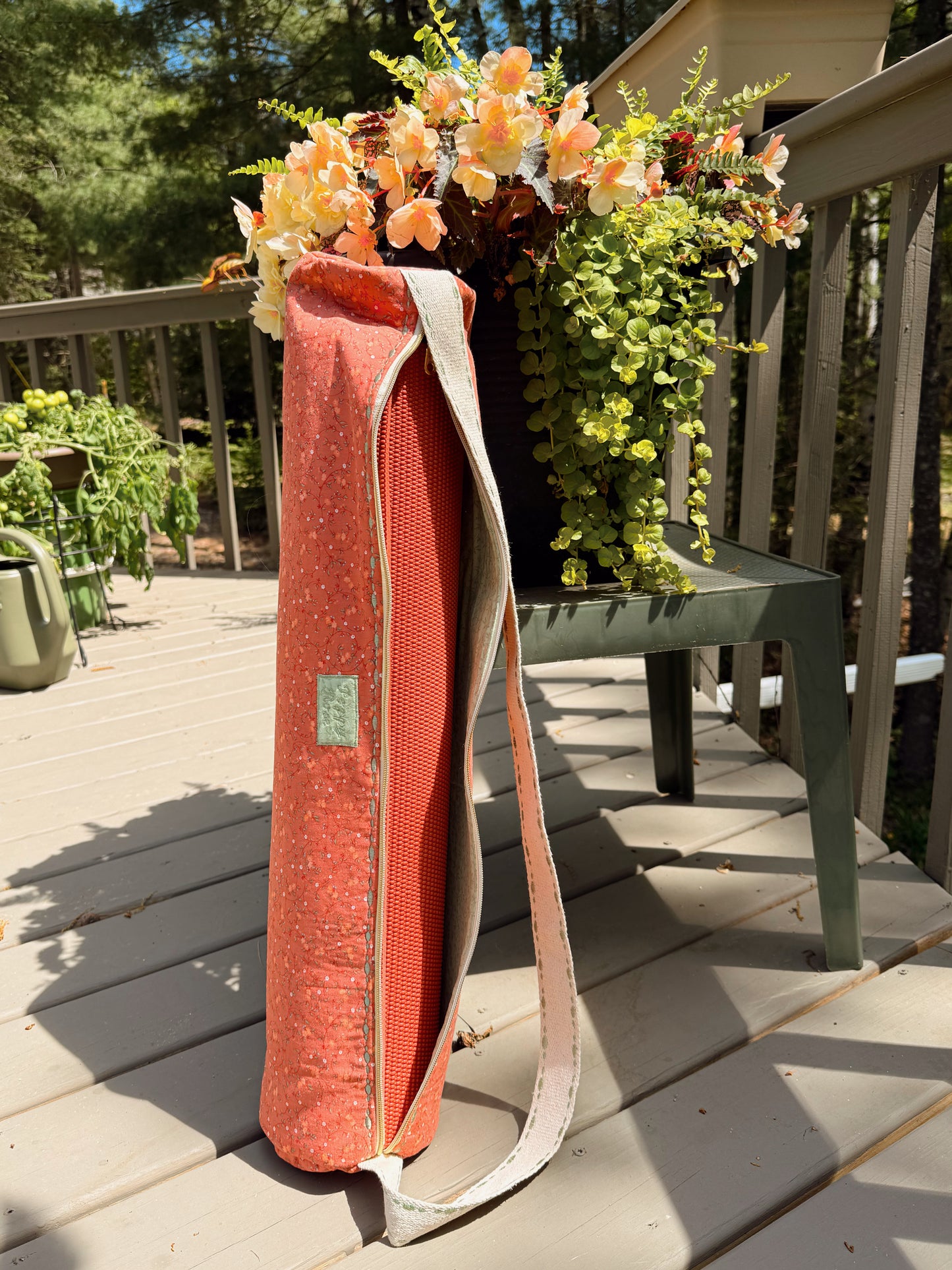 Clementine Weenie Yoga Mat Bag
