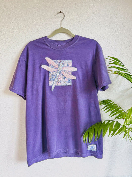 Grape Dragonfly Tee (L)