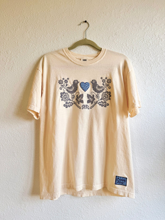 Cross Stitch Tee (L)