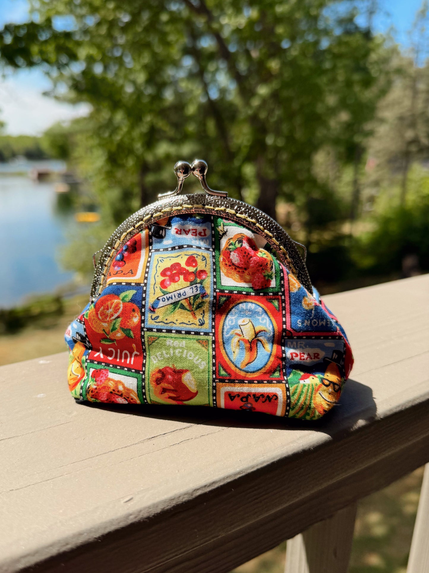 Fruit Stamp Princess Pouch