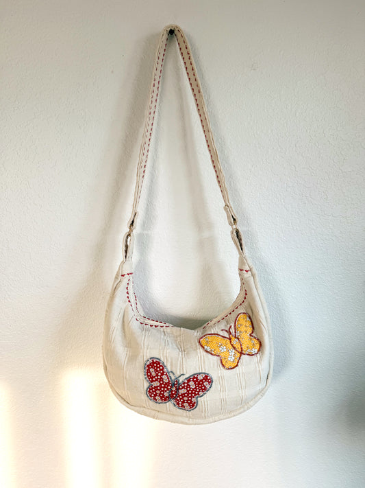 Beaded Butterfly Purse