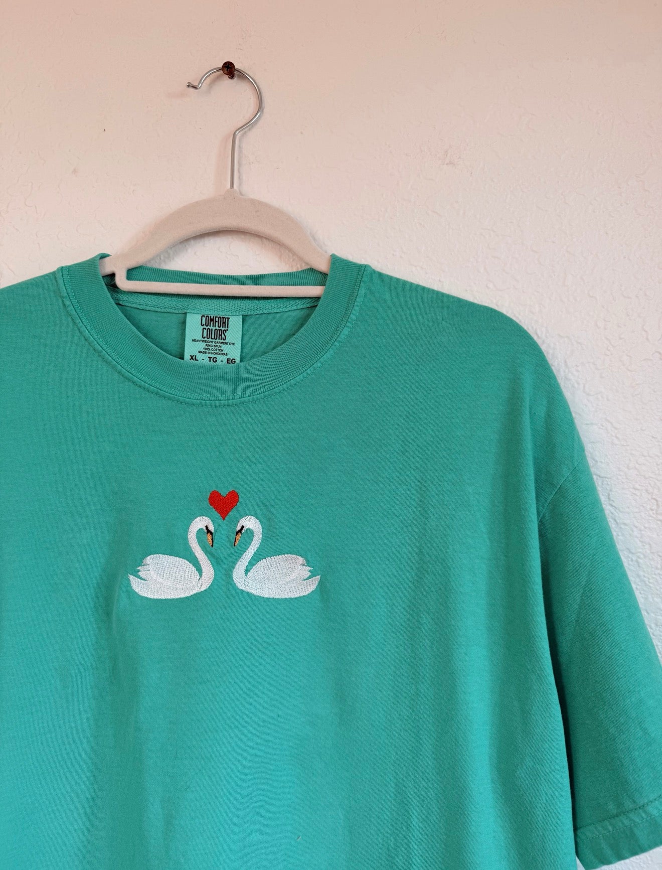 Seafoam Swan Tee (XL)